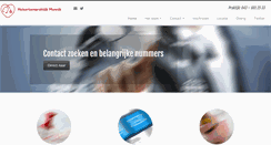 Desktop Screenshot of huisartsmunnik.com